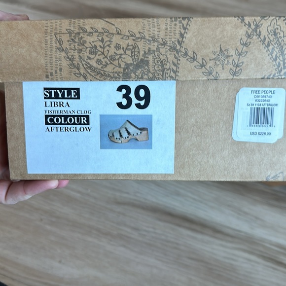 Free People Libra clogs- after glow - Picture 4 of 4